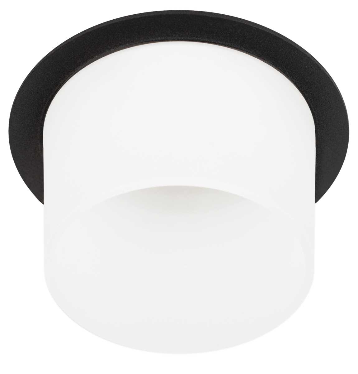 фото светильник встраиваемый декоративный эра dk106 bk под лампу mr16 gu5.3 черный б0058428 | 220svet.ru