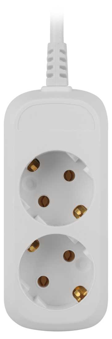 фото удлинитель электрический эра udl-16-230-e greenline 2 розетки с заземлением 3м пвс 3x1мм2 б0065065 | 220svet.ru