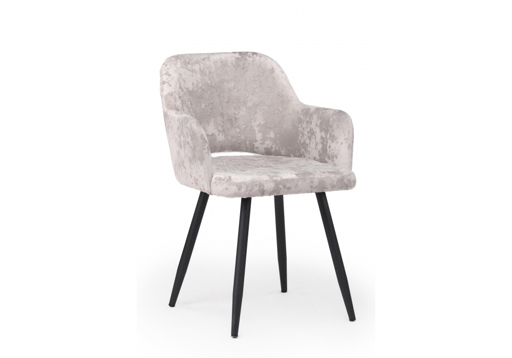 фото стул вращающийся на металлокаркасе woodville эолин 360 латте (simple 008) / черный 631679 | 220svet.ru