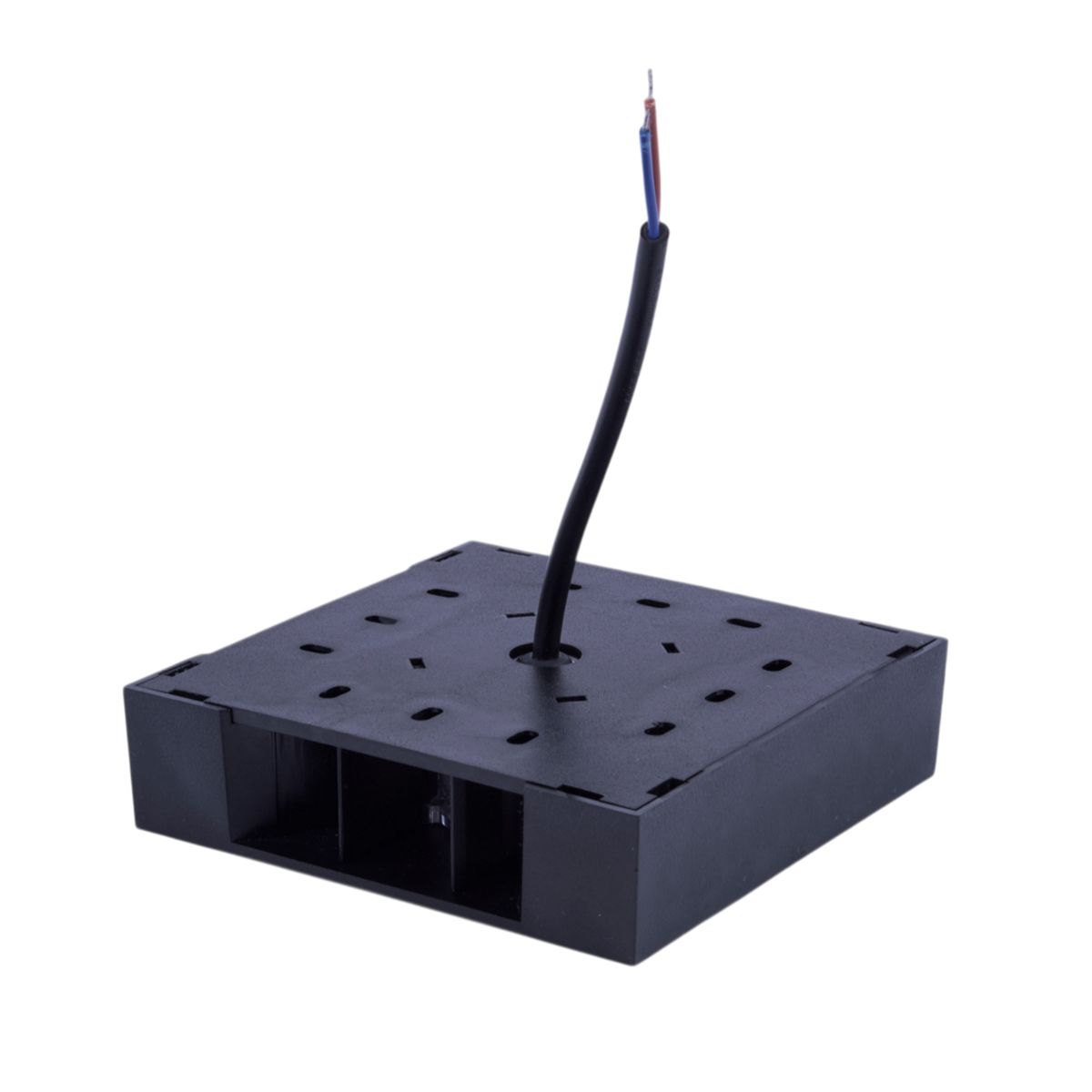 фото уличный настенный светильник uniel ulu-p31b-4w/4000k ip65 black ul-00013619 | 220svet.ru