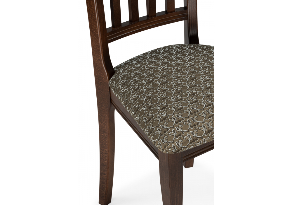 фото стул деревянный woodville фрезино лоди карамель / орех темный 639330 | 220svet.ru