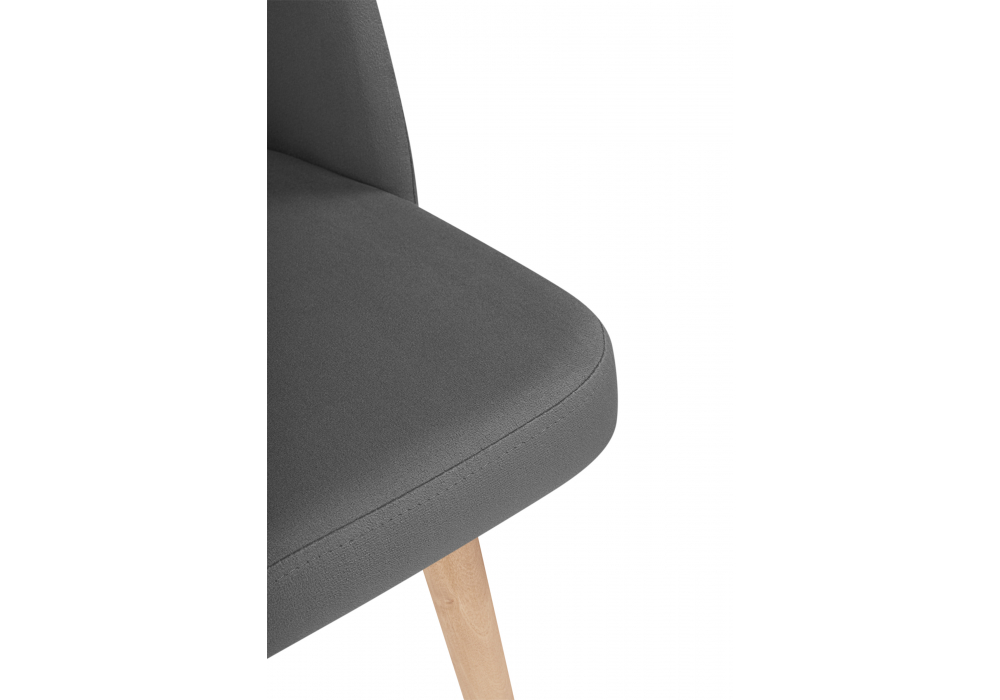 фото стул деревянный woodville курбис темно-серый (zd 995) / светлое дерево 642913 | 220svet.ru