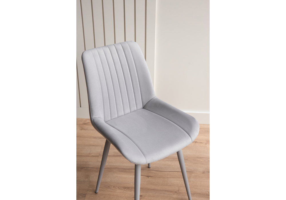 фото стул поворотный на металлокаркасе woodville седа 360 светло-серый (zd 960) / серый np 632380 | 220svet.ru