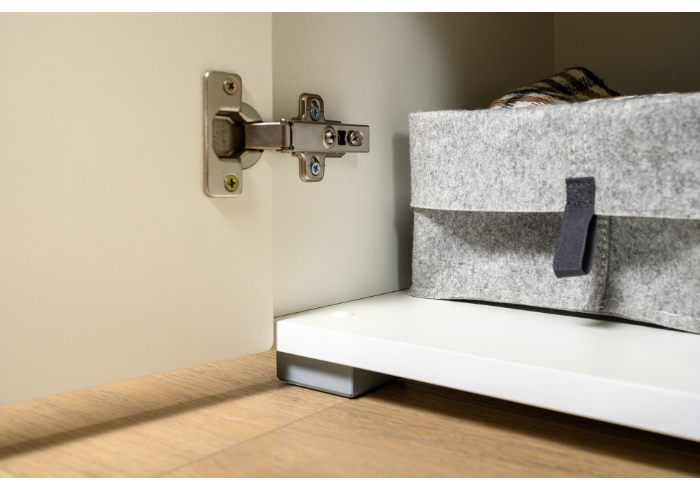 фото тв-тумба woodville опра белый шагрень / дуб золотой craft 676802 | 220svet.ru