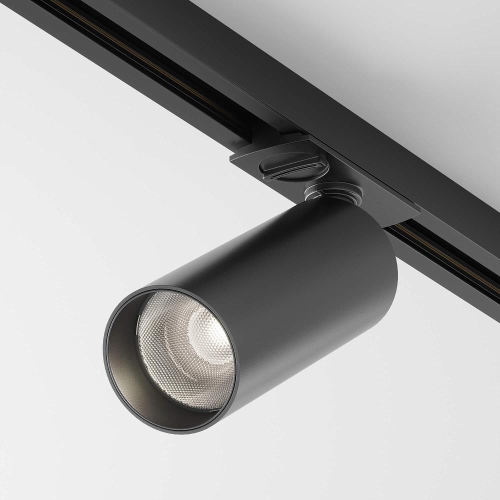 фото трековый светильник maytoni technical focus led tr021-1-12b4k-w-d-b | 220svet.ru