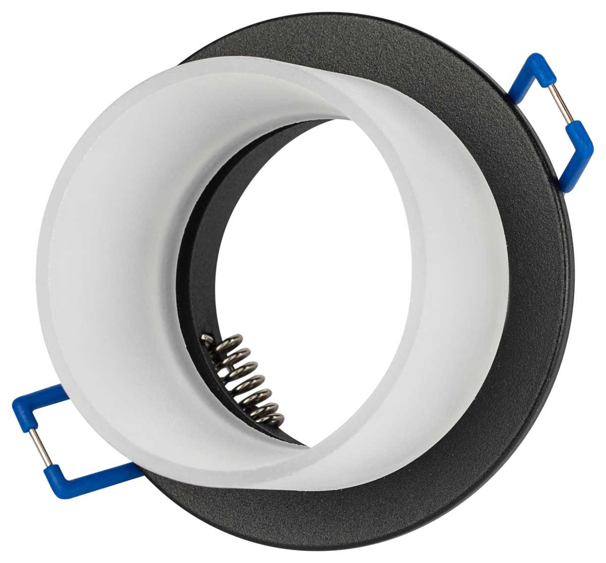 фото светильник встраиваемый декоративный эра dk106 bk под лампу mr16 gu5.3 черный б0058428 | 220svet.ru