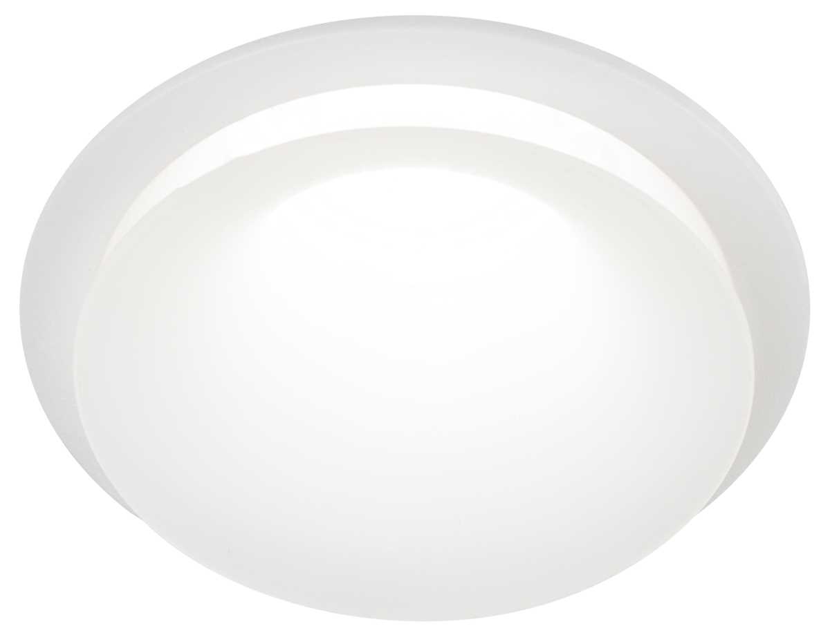 фото светильник встраиваемый декоративный эра kl103 wh под лампу mr16 gu5.3 белый б0056349 | 220svet.ru