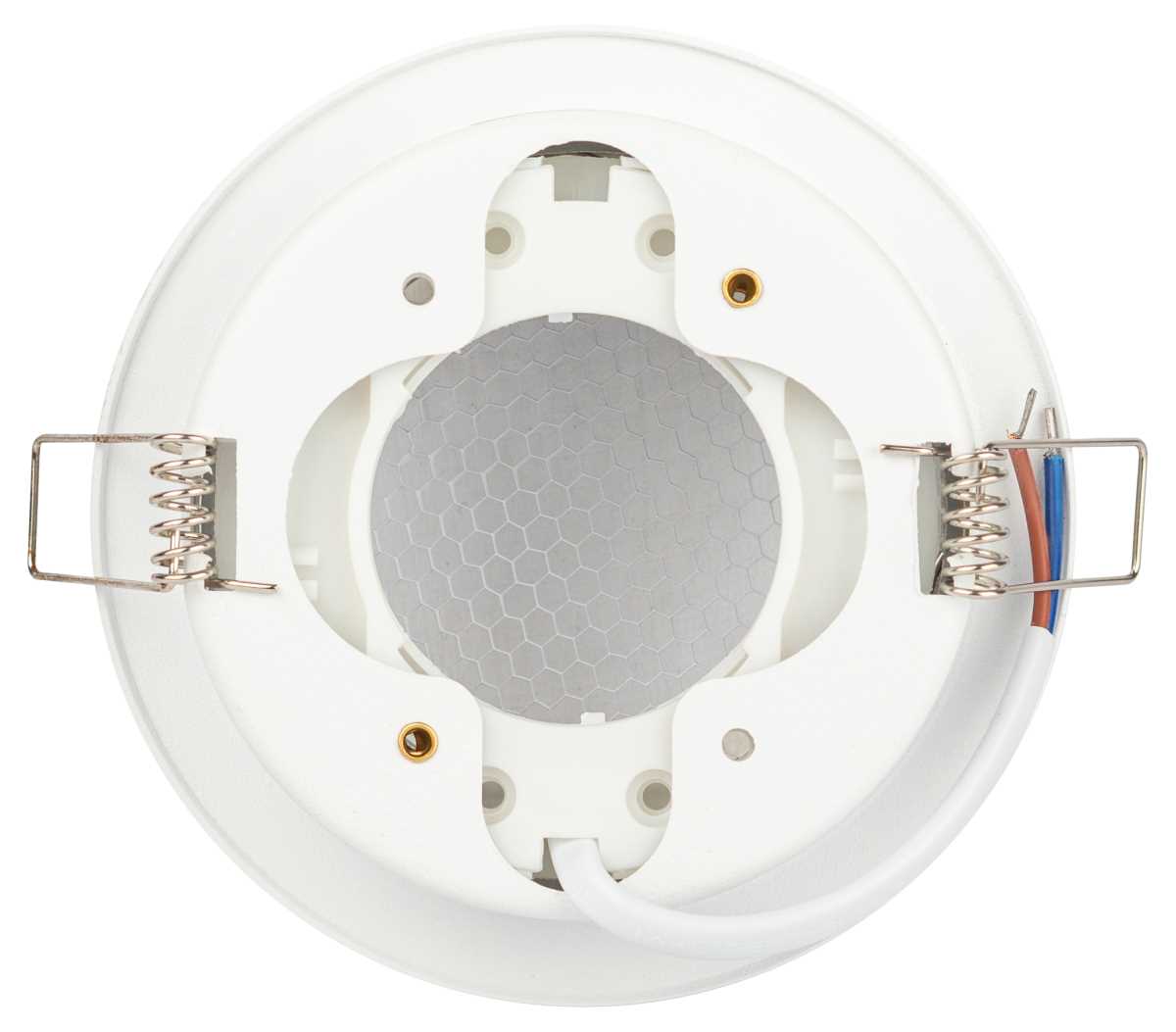 фото светильник встраиваемый эра kl111 wh/sl под лампу gx53 белый/серебро матовый б0061539 | 220svet.ru