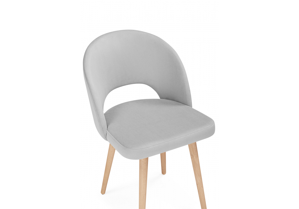 фото стул деревянный woodville курбис светло-серый (zd 960) / светлое дерево 642904 | 220svet.ru