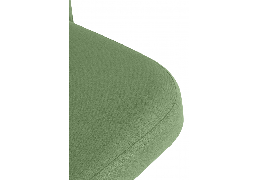 фото стул на металлокаркасе woodville курбис фисташковый (zd 651) / черный 642939 | 220svet.ru