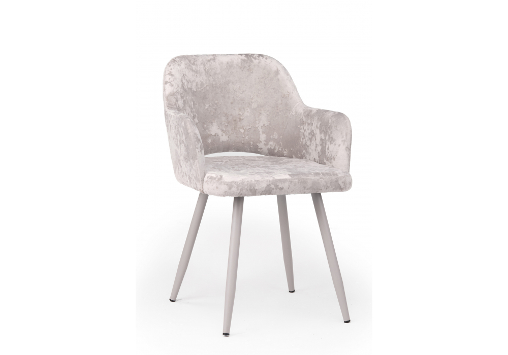 фото стул поворотный на металлокаркасе woodville эолин 360 латте (simple 008) / серый 631682 | 220svet.ru