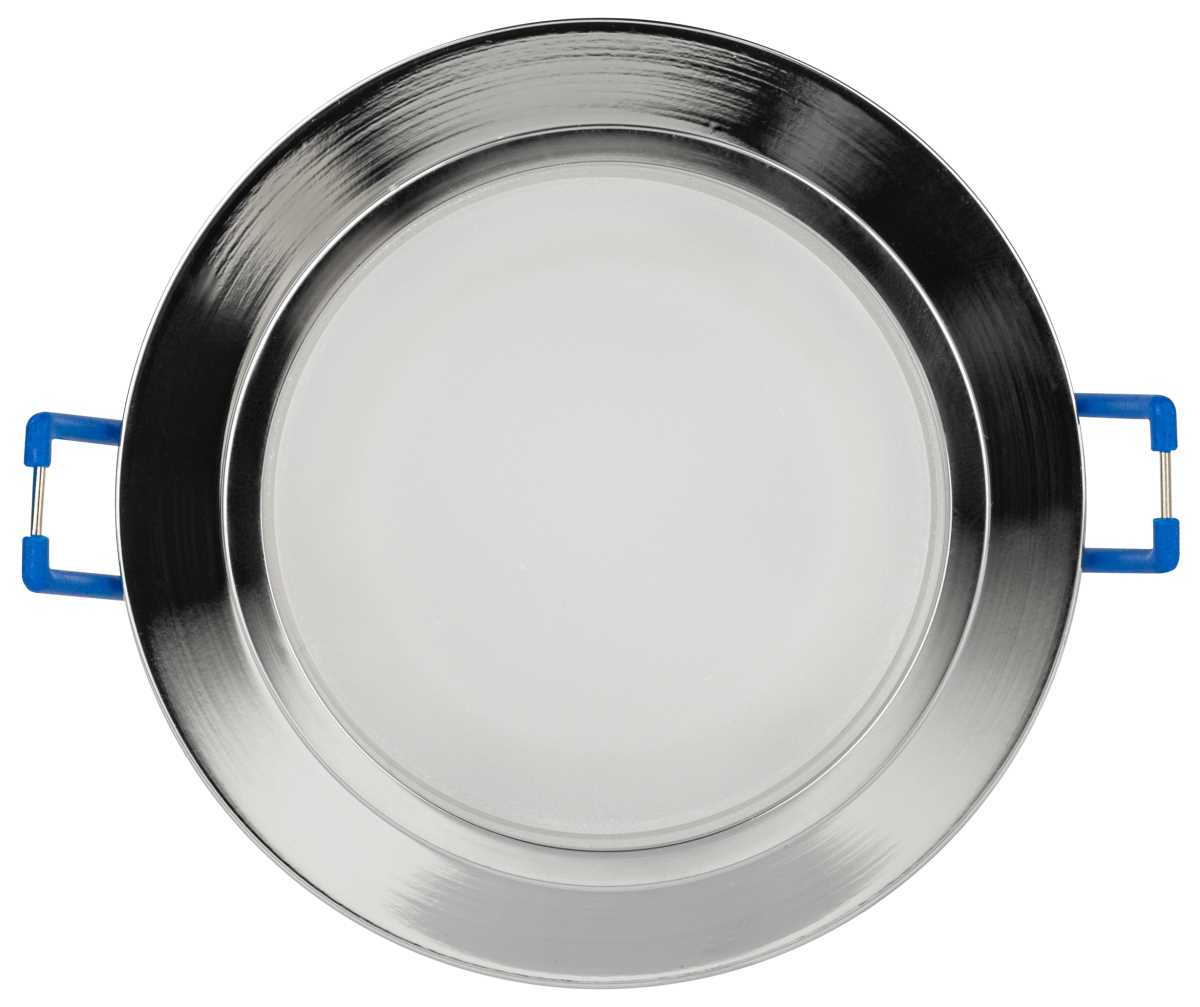 фото светильник встраиваемый декоративный эра dk99 ch под лампу mr16 gu5.3 хром б0058394 | 220svet.ru