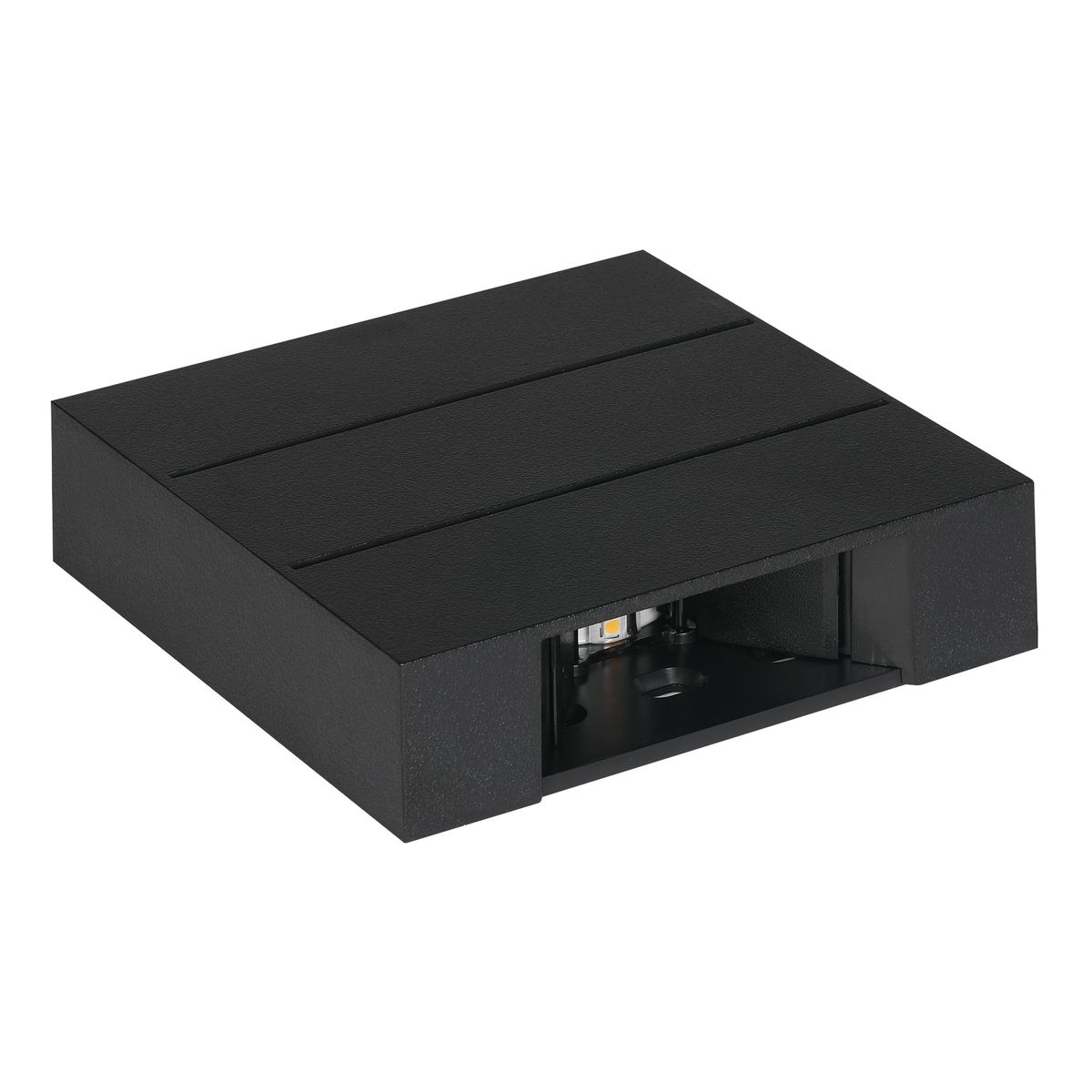 фото уличный настенный светильник uniel ulu-p31b-4w/4000k ip65 black ul-00013619 | 220svet.ru