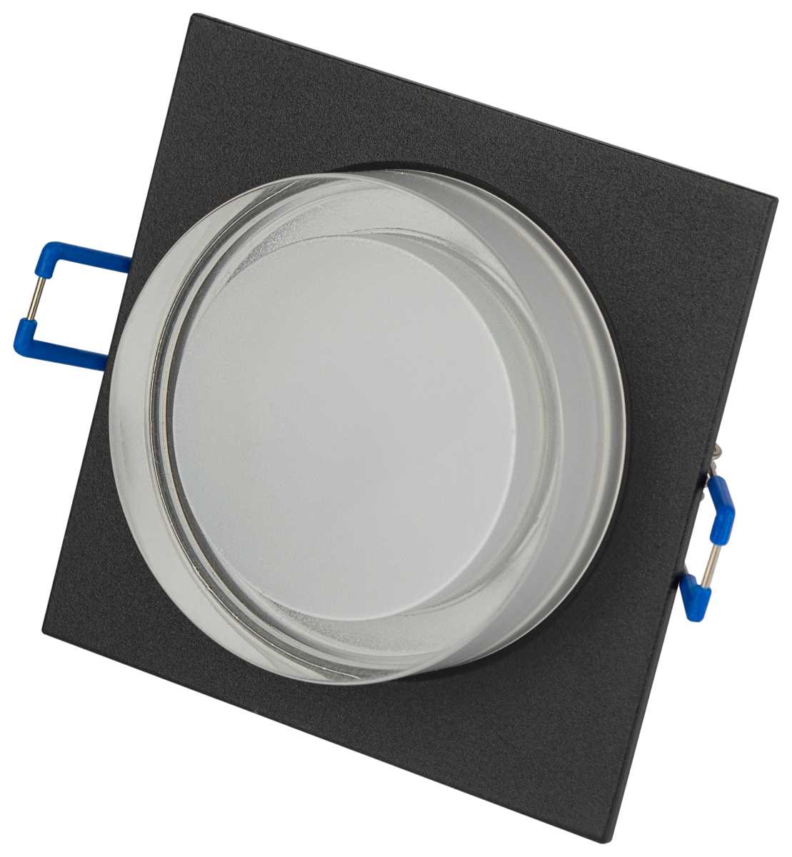 фото светильник встраиваемый декоративный эра dk108 bk под лампу mr16 gu5.3 черный б0058399 | 220svet.ru