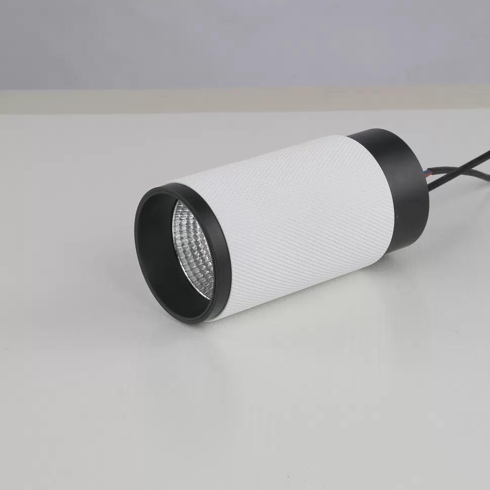 фото потолочный светодиодный светильник iledex delta 1954-10w-3000k-36 bk+wh | 220svet.ru
