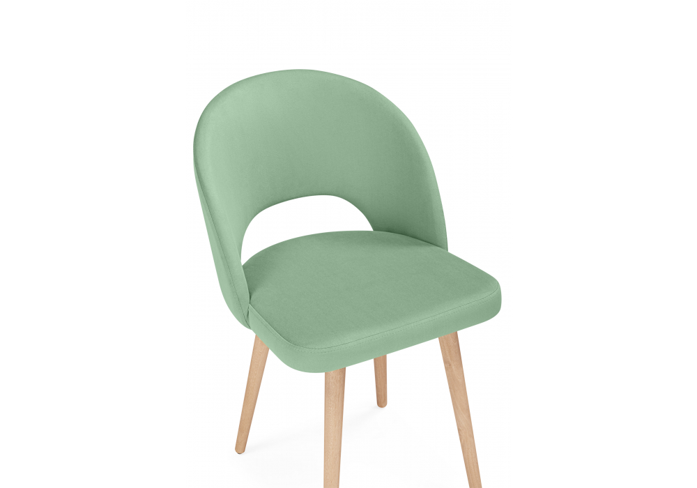 фото стул деревянный поворотный woodville курбис 360 фисташковый (zd 651) / светлое дерево 642945 | 220svet.ru