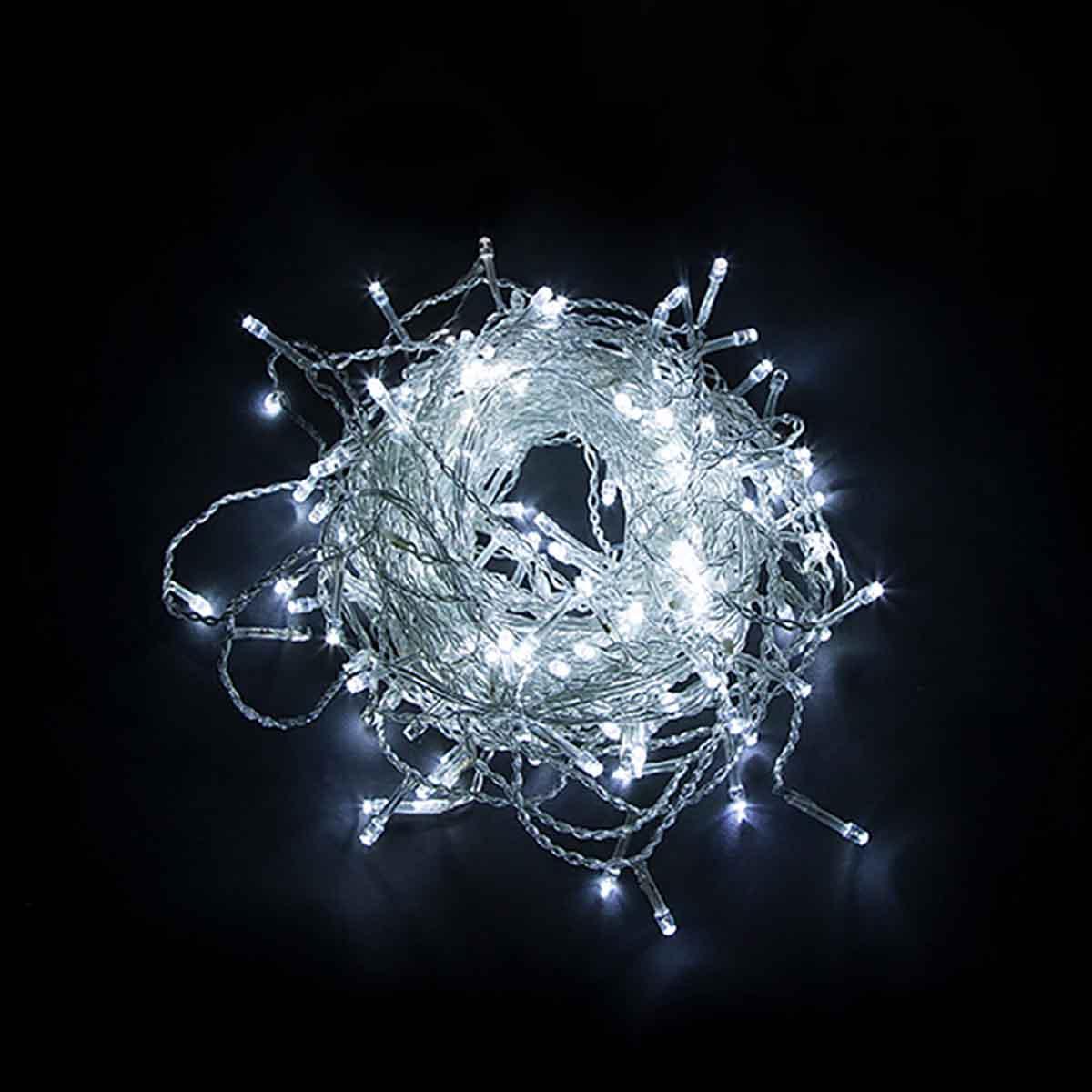 фото светодиодная гирлянда feron занавес 230v 5000k холодный белый без мерцания cl21 32339 | 220svet.ru