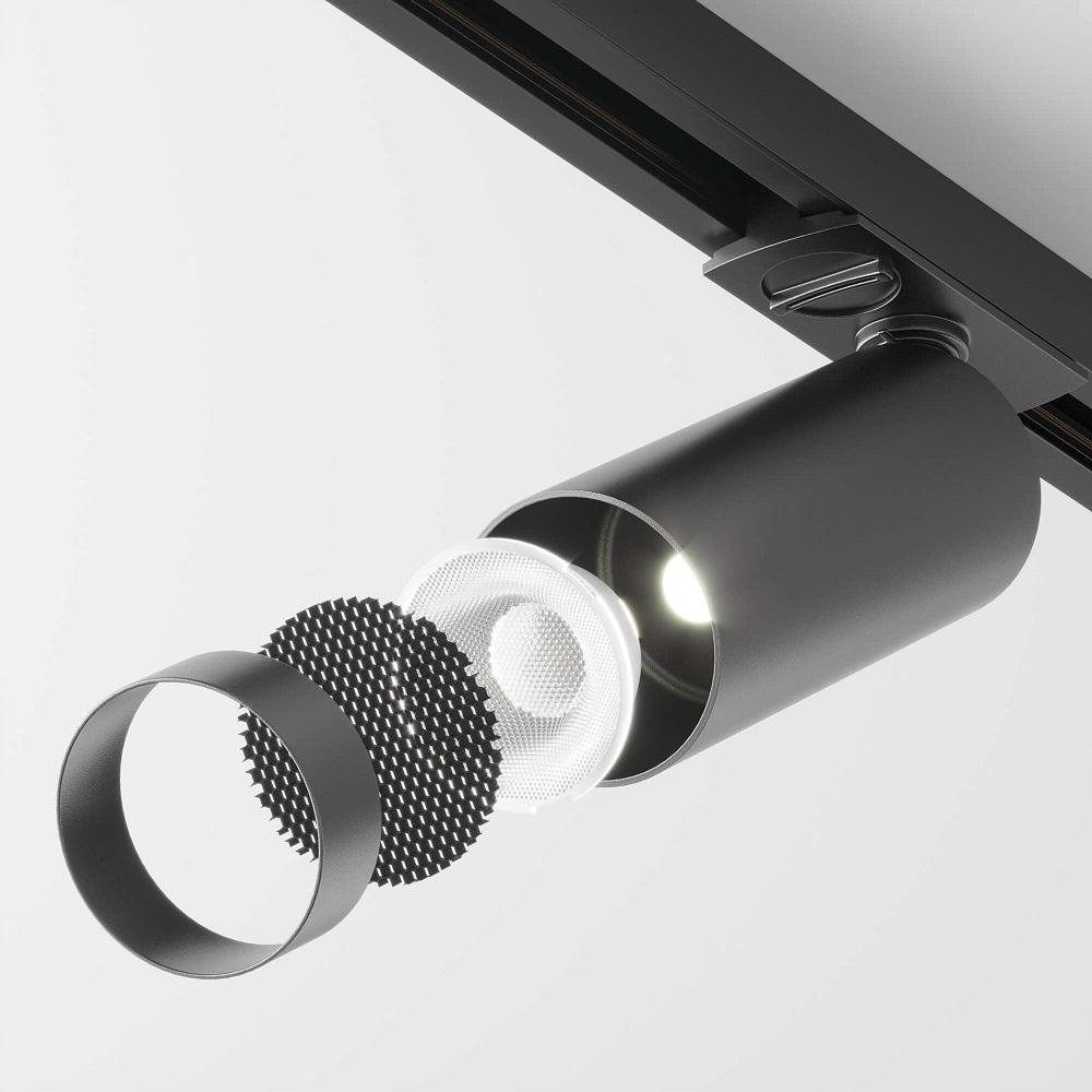 фото трековый светильник maytoni technical focus led tr021-1-12b4k-w-d-b | 220svet.ru