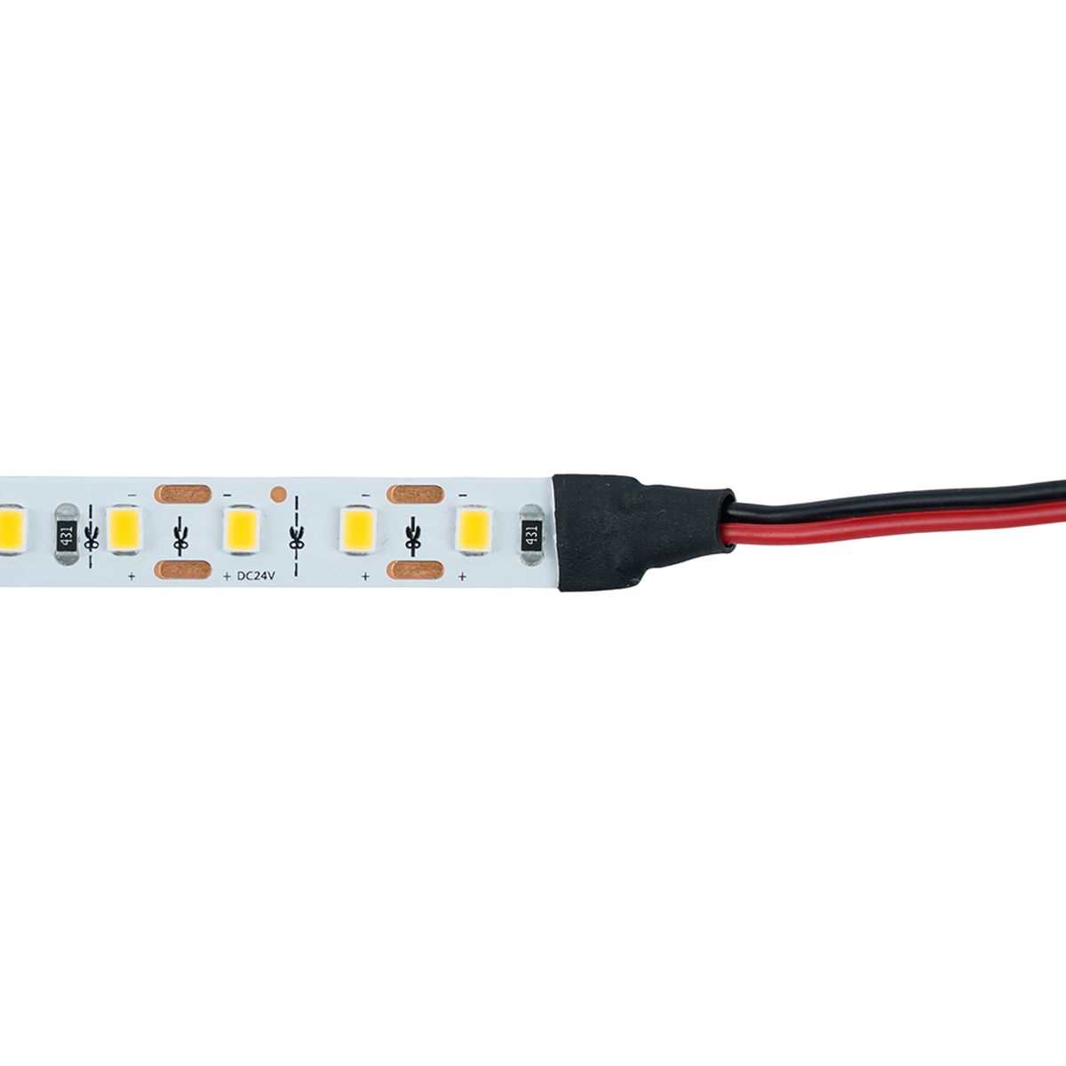 фото светодиодная лента feron 11w/m 120led/m 2835smd 4000к 5m свободный рез ls506 53058 | 220svet.ru