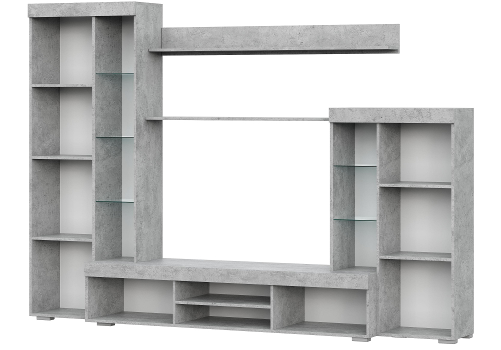 фото гостиная  woodville swede цемент светлый / белый 499615 | 220svet.ru