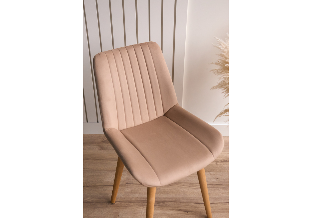 фото стул деревянный вращающийся woodville седа 360 бежевый (zd 210) / светлое дерево np 632396 | 220svet.ru