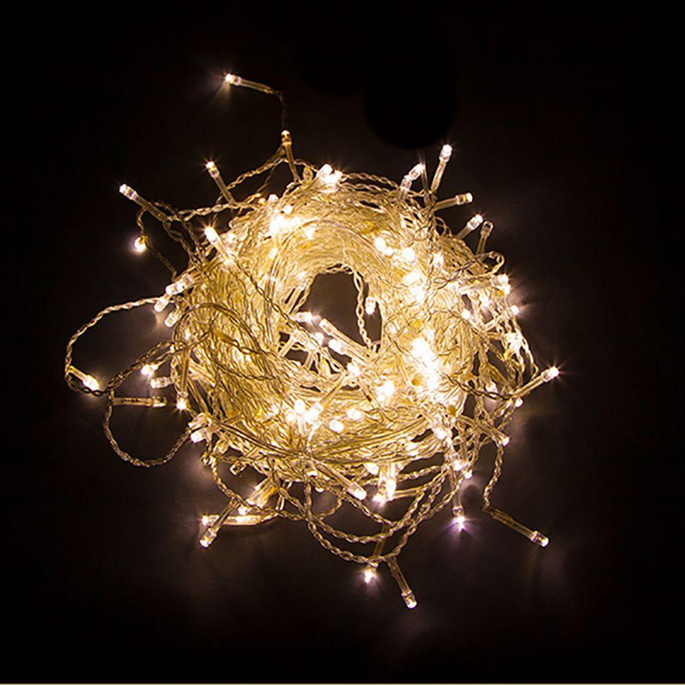 фото уличная светодиодная гирлянда feron бахрома 230v желтая без мерцания cl23 41633 | 220svet.ru