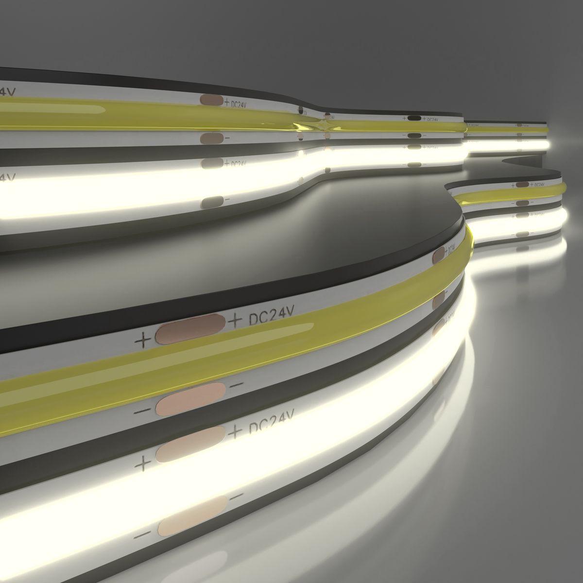 фото светодиодная лента elektrostandard 11w/m 352led/m cob дневной белый 5m a053667 | 220svet.ru