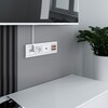 Миниатюра фото рамка из поликарбоната на 4 поста werkel stark белый w0041801 | 220svet.ru