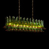 Миниатюра фото подвесная люстра loft it lilou 10600/1200r green red | 220svet.ru