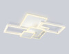 Миниатюра фото потолочный светодиодный светильник с пультом ambrella light acrylica fa1031 | 220svet.ru