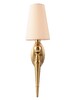 Миниатюра фото бра crystal per ap1 brass/beige | 220svet.ru