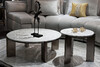 Миниатюра фото стол журнальный garda decor 57el-10082 | 220svet.ru