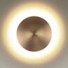 Миниатюра фото настенный светодиодный светильник odeon light eclissi 3871/12wlu античная бронзовый | 220svet.ru