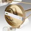Миниатюра фото потолочная люстра на штанге lumion kassia 6586/16 золотой | 220svet.ru