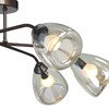 Миниатюра фото потолочная люстра vitaluce v4954-7/6pl | 220svet.ru
