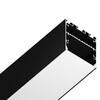 Миниатюра фото профиль накладной/подвесной для светодиодной ленты ambrella illumination profile system gp3050bk | 220svet.ru