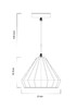 Миниатюра фото подвесной светильник arte lamp imbuto a4281sp-1cl | 220svet.ru