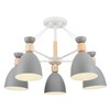Миниатюра фото потолочная люстра freyadelia fr5033cl-05w | 220svet.ru