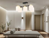 Миниатюра фото потолочная люстра на штанге ambrella light traditional loft tr tr303048/5 bk/gd | 220svet.ru