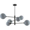 Миниатюра фото подвесная люстра moderli molecule v10840-6p | 220svet.ru