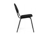 Миниатюра фото стул на металлокаркасе woodville гумер ткань черный / темный мусс 684724 | 220svet.ru