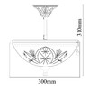 Миниатюра фото потолочная люстра mw-light афродита 317011603 | 220svet.ru