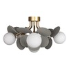 Миниатюра фото потолочная люстра loft it 10008/6c grey | 220svet.ru