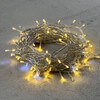Миниатюра фото гирлянда нить 10м шампань с мерцанием белого диода 24в, 100 led, провод прозрачный пвх, ip54 ltc pst100blw-10-1ch | 220svet.ru