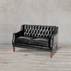 Миниатюра фото диван roomers 8829-2d/black #76 | 220svet.ru