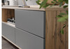 Миниатюра фото тв-тумба woodville маллоу дуб вотан / графит софт 563535 | 220svet.ru