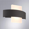 Миниатюра фото фасадный светильник arte lamp croce a1444al-1bk | 220svet.ru