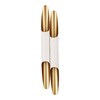 Миниатюра фото настенный светильник crystal lux clt 332w4-v2 wh-go | 220svet.ru