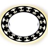 Миниатюра фото встраиваемый светодиодный светильник ambrella light gx53 led g433 wh/ww | 220svet.ru