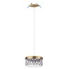 Миниатюра фото подвесной светодиодный светильник odeon light fivre 5032/6l античная бронза | 220svet.ru